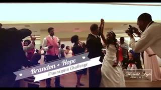 Brandon + Hope Wedding Mannequin Challenge