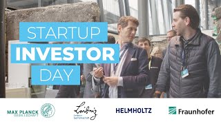 Leibniz-Gründungen beim "Startup Investor Day"