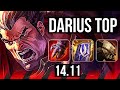 DARIUS vs SKARNER (TOP) | 5k comeback, 8/4/12, Dominating, Rank 11 Darius | BR Challenger | 14.11