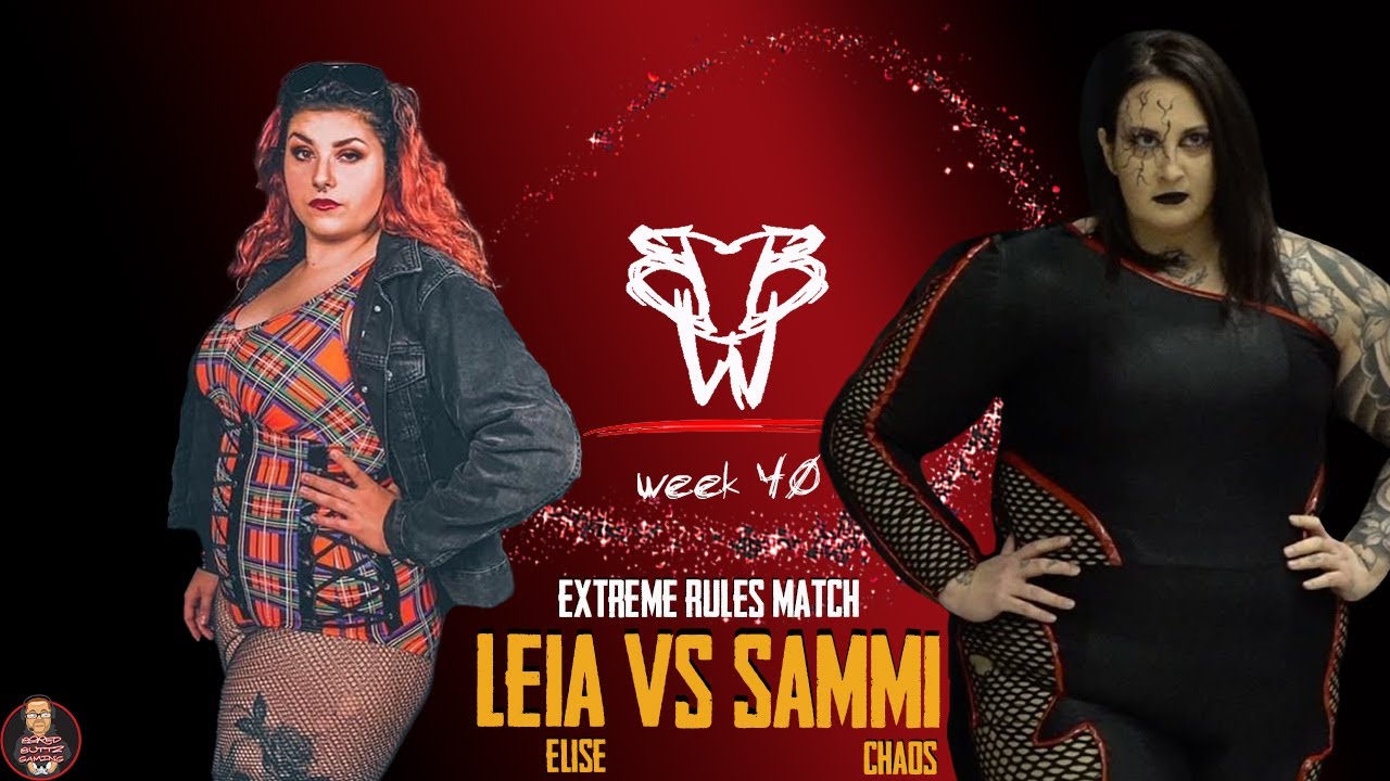 LEIA ELISE VS SAMMI CHAOS EXTREME RULES MATCH BBW WEEK 40 12/6/25