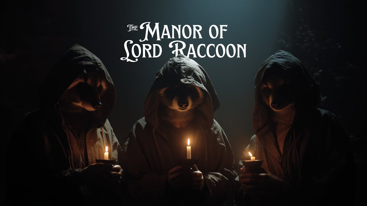 The Manor of Lord Raccoon – A Gothic AI Short - YouTube