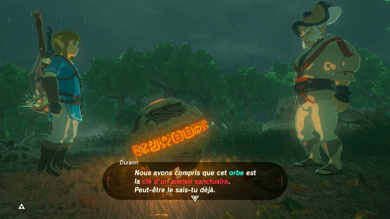 wallpapers Zelda Breath Of The Wild Orbe Impa zelda breath of the wild let s play 042 voix jap l orbe de cocorico