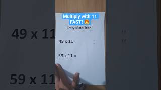 Multiplication Tricks To Make Mathematics Fun and Easy! 😉 #maths #multiplication