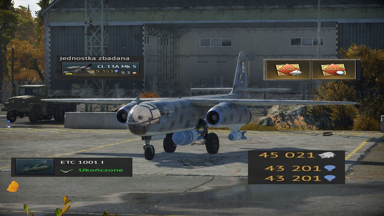 War Thunder Ar 234 B-2 but i used booster