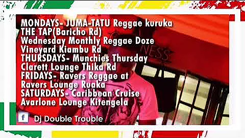 Come party with us at our reggae joints.  #WeAreTheParty #TeamDoubleTrouble #ShidaMaraMbekse