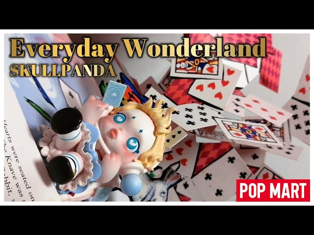 POP MART】Everyday Wonderland SKULLPANDAの不思議の国のアリス