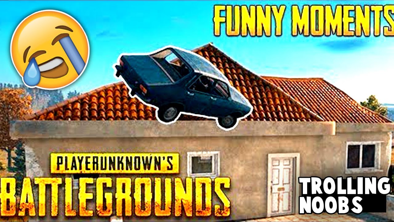 PUBG FUNNY MOMENTS HINDI #6 Trolling noobs pubg exe video