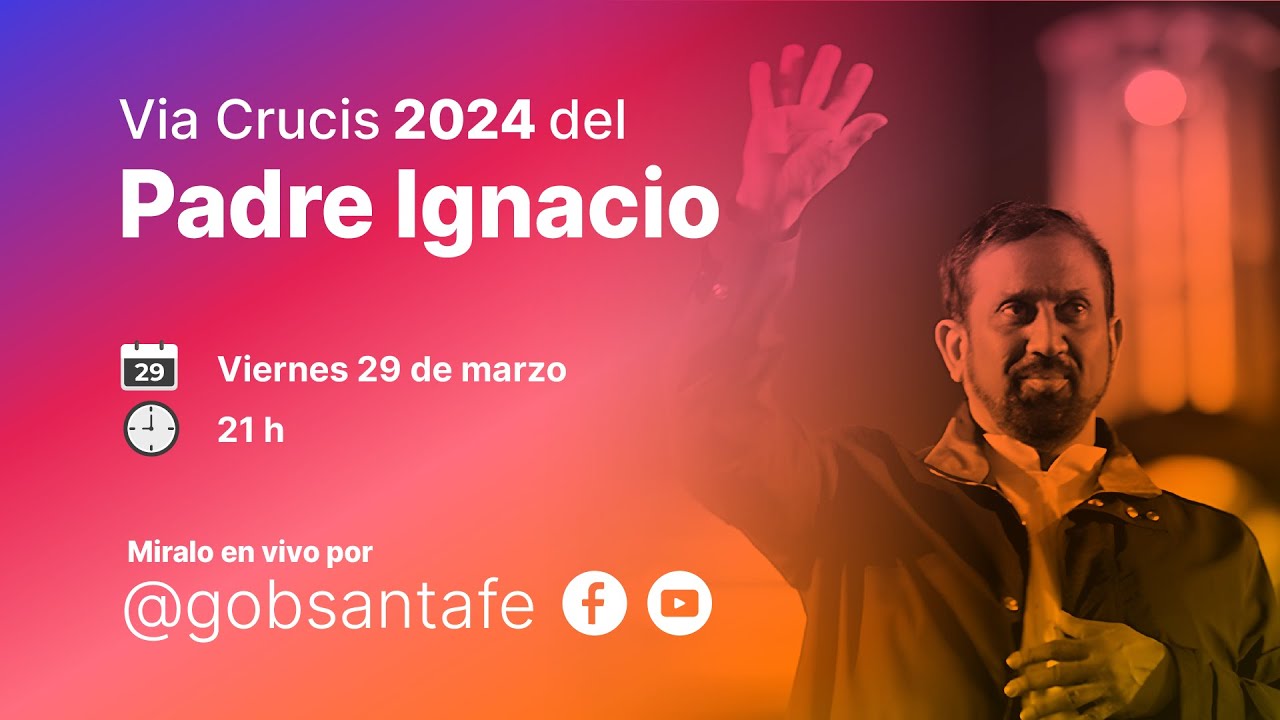 Via Crucis Del Papa 2024 Via Crucis 2024 del Padre Ignacio - YouTube