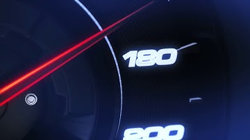 Speedometer Titles & Logo Revealer-After Effects Template Videohive