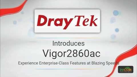 DrayTek Vigor 2860ac