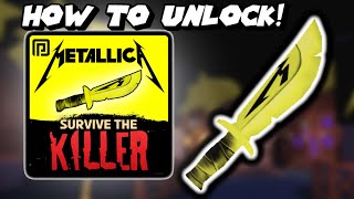 How To Get METAL SEASON Knife in Survive The Killer