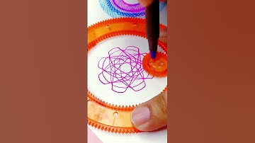 🌟 5 Mind-Blowing Spirograph Patterns You Can’t Miss! 🎨🌀 #ArtMasterpiece
