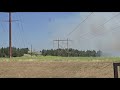 Helicopter working the Upriver Fire