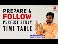 How to Make & FOLLOW a Study Time Table | Toppers Study plan, tips and tricks by IES Officer