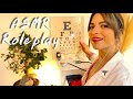 Asmr roleplay infirmire scolaireannual exam lice check taking care of you