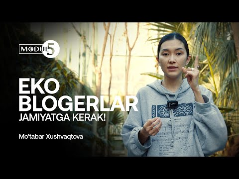 Ekoblogerlar Jamiyatga Kerakmi? | O'rikguli