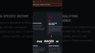 Race Day Insights  The Ultimate Data Driven Breakdown