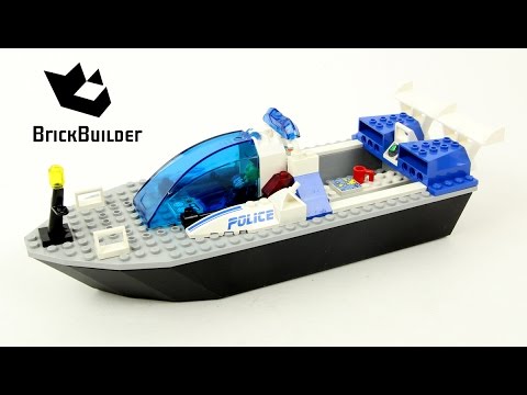 lego video games 2020 Lego City 4669 Turbo-Charged Police Boat - Lego Speed Build