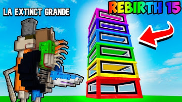 Noob to MAX REBIRTH with 1 La Extinct Grande in Steal a Brainrot Roblox! (Challenge)