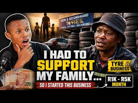 Public Podcast: He Had to Support His Family… So He Started a Tyre Business 🇿🇦 | R1K–R5K/Month