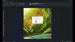 Simple Ms Paint Nature Drawing