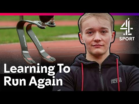 Billy Whizz Has Blades Fitted x Learns To Run Again After Four Years | Billy Monger Changing Gears