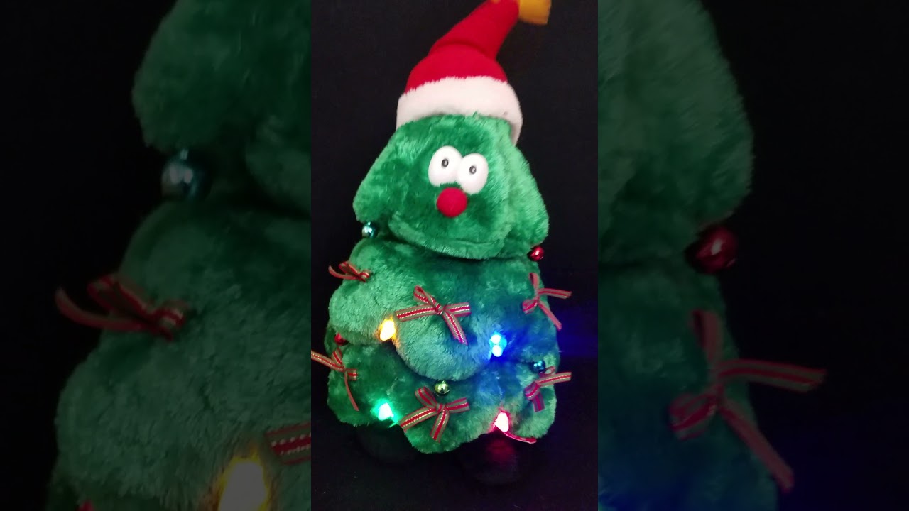 Vintage Christmas Tree Animated ANIMATRONICS Light Up Musical Dance for sale at www.ekidsthings