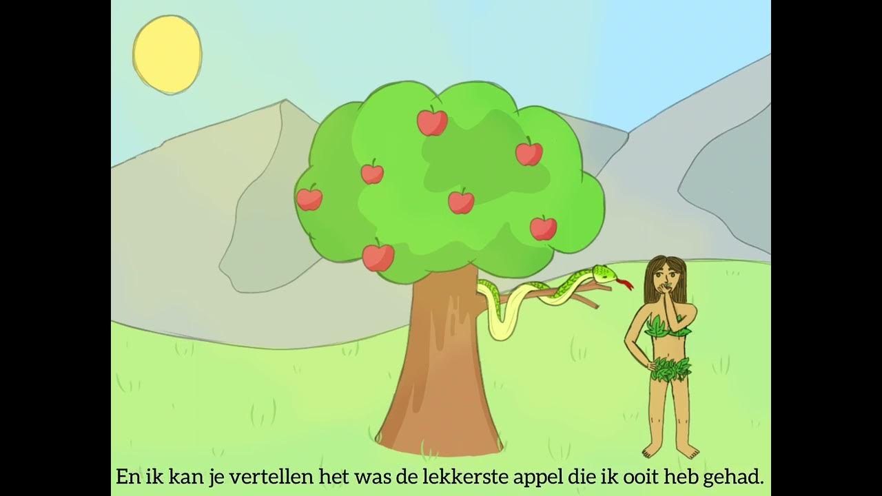 Adam en Eva animatie YouTube Adam en Eva animatie YouTube
