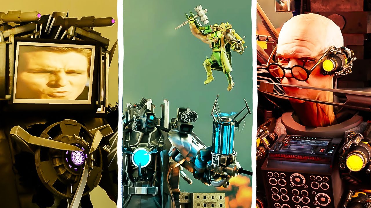 Voiced skibidi multiverse (0-29) -ALL- secret bloopers | 4k full screen version