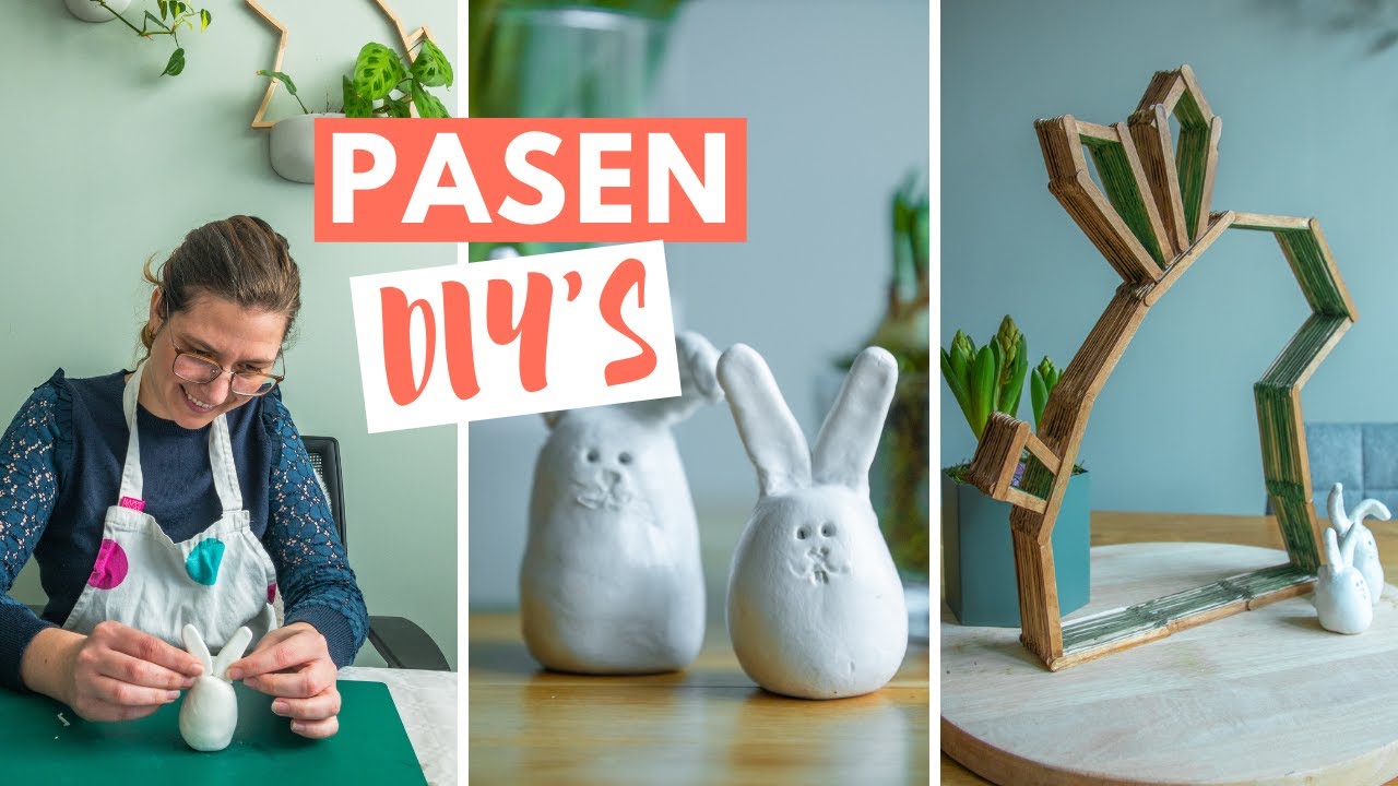 vlotter voor eeuwig Wig DIY Paasdecoratie: leuke knutsel ideetjes voor Pasen! - YouTube