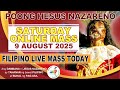 Quiapo Church Filipino Live Mass Today · 9 August 2025 · SATURDAY MASS
