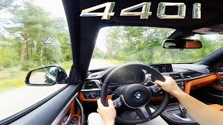 BMW 440i Gran Coupe 4 series 2017 FAST! Test Drive Onboard