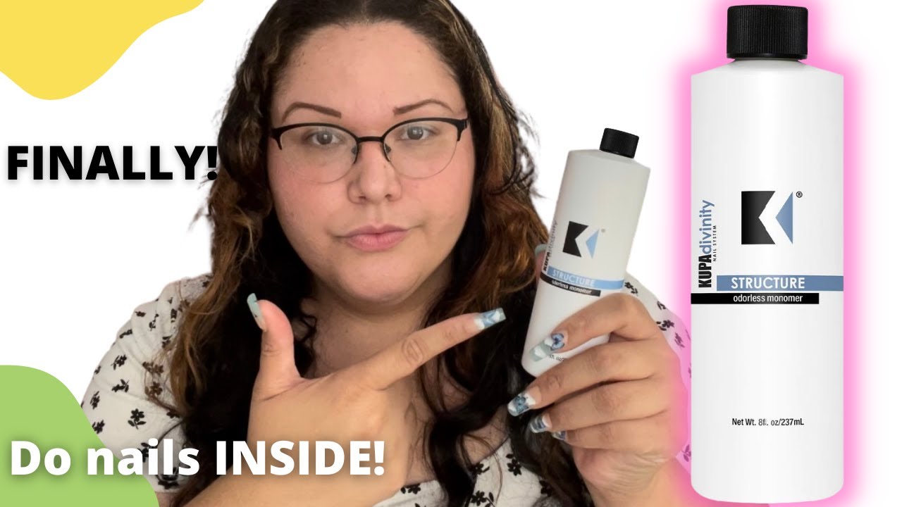 No more monomer smell ️Do Nails Inside your home ️ Kupa Odorless