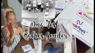 Finding out babies gender at 8 weeks | Sneak peek gender DNA test | Its a.......
