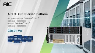 AIC CB501-VA:5U 10GPU Server