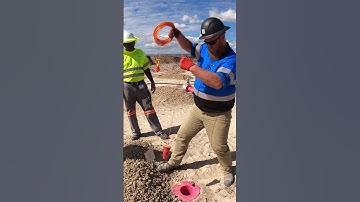 Priming in progress at a coal mine #mining #miningindustry  #blasting