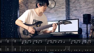 babymetal - pa pa ya!! (feat. f.hero) guitar cover tab movie off vocal instrumental karaoke track