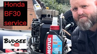 Inflatable sib boat project, outboard engine service, Honda BF30, episode 4 by Budgee 1,936 views 1 year ago 29 minutes