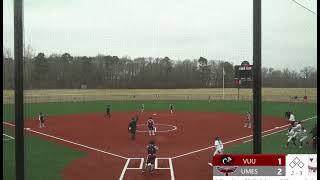 UMES Softball PXP | Skylar Skinner Solo HR Call