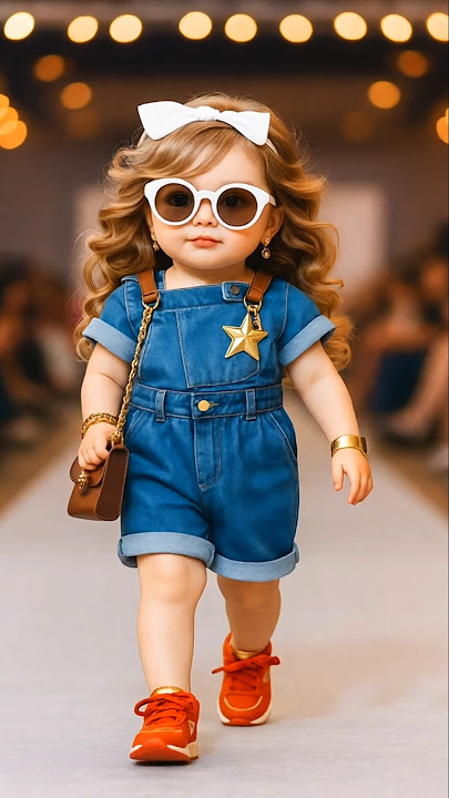 Perfect Little Fashion Star 🌟 #shorts #cutebaby #ytshorts #fashion