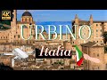 Urbino citta italy beautiful drone  aerial tour of urbino italia in 4k