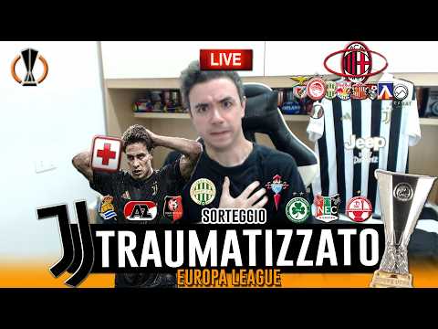 Video Mi viene seriamente da piangere.. | Sorteggi Europa League 2026/27 (Juventus, Milan)