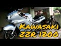 Kawasaki ZZR 1200cc with Austin Racing  exhaust / night ride / exhaust note