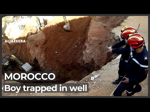 Morocco rescuers race to save boy trapped in well for days