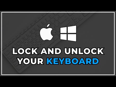 Video: Kaip užrakinti klaviatūrą „Mac“?