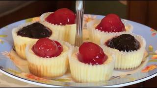 July 4th Afternoon Tea Cheesecake Bites | Aynsley Tea Set