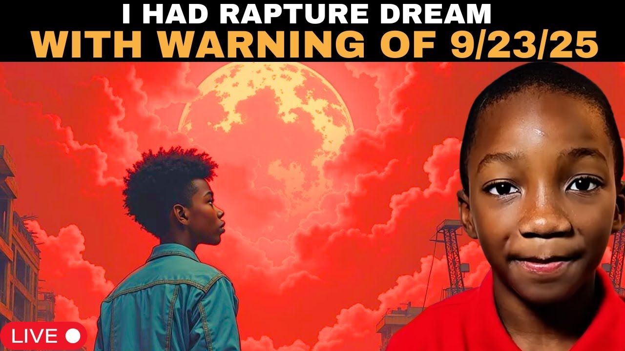 25 September Rapture He saw 9/23/25 flashing for September rapture & souls burning in hell # ...