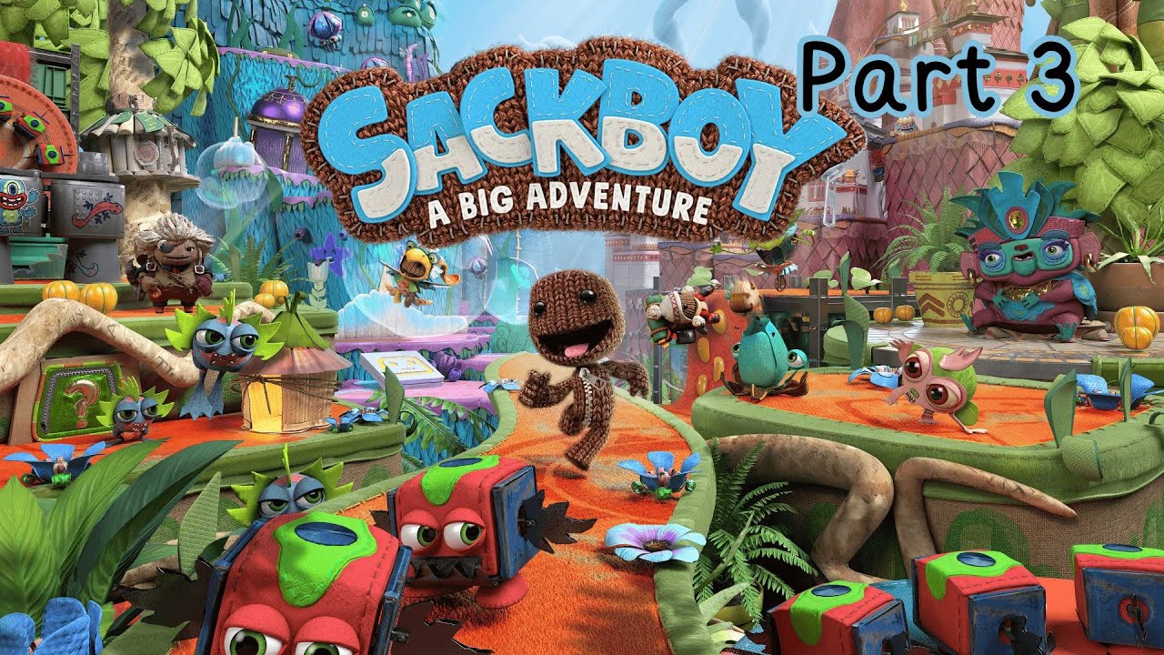 Sackboy A Big Adventure | Colossal Canopy | [Steam No Commentary Multiplayer]