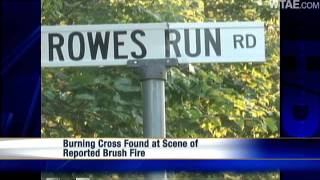Burning Cross Found At Scene Of Reported Brush Fire