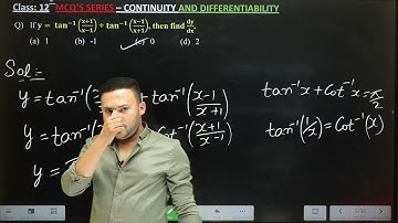 Class 12  I MCQ SERIES  | LEC1 I CONTINUITY AND DIFFERENTIABILITY  | BOARD EXAM 2021| Chapter 5 CBSE